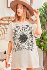Take A Journey Dreamer Retro Oversized T Shirt