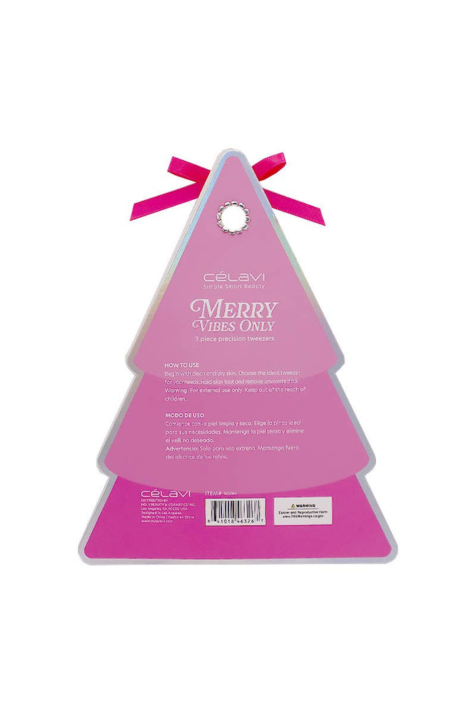 Merry Vibes 3pc Precision Tweezers