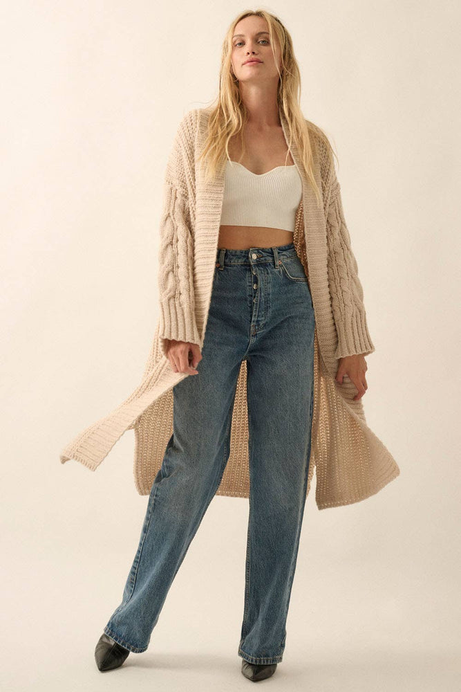 Cozy Kind of Days Long Cardigan