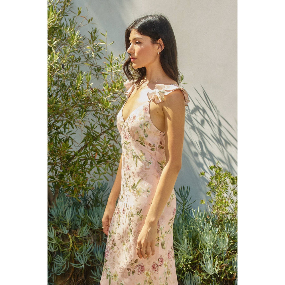 Oh My Darling Flutter Maxi Dress