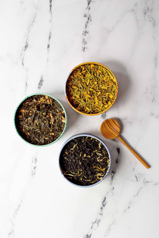 
                
                    Load image into Gallery viewer, Assorted Trio - Organic Black, Green, Herbal Tea
                
            