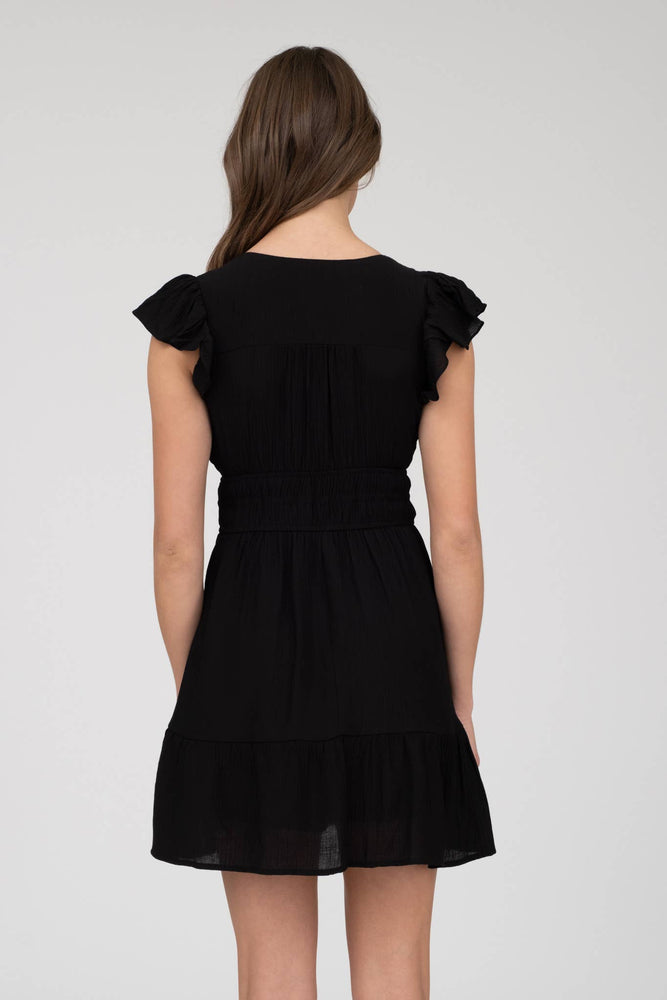 
                
                    Load image into Gallery viewer, Carefree Ruffle Mini Dress
                
            