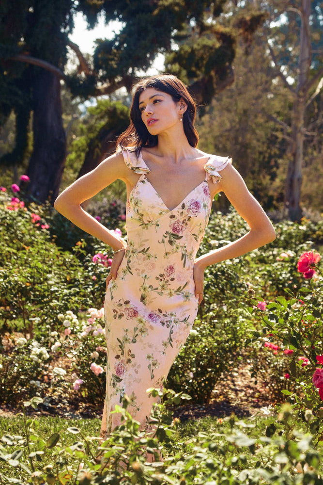 Oh My Darling Flutter Maxi Dress