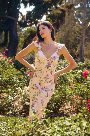 Oh My Darling Flutter Maxi Dress