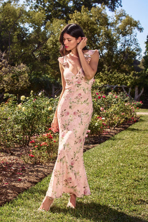 Oh My Darling Flutter Maxi Dress